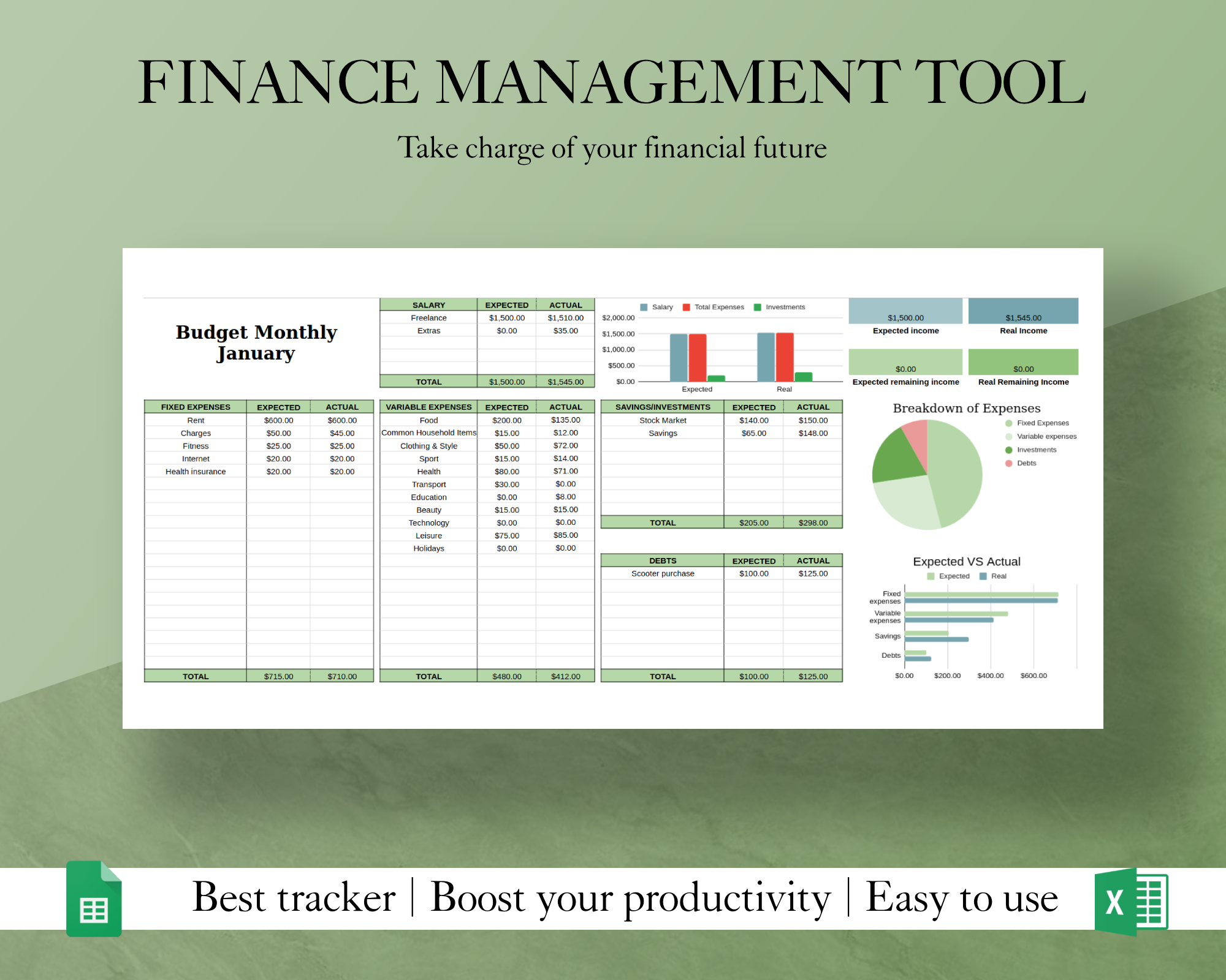 Finance Management Template